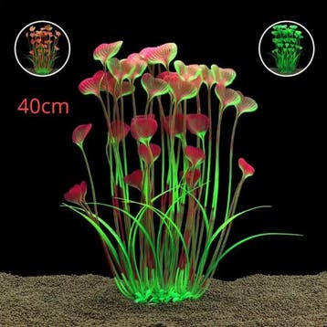Aquarium Kunstplant met Keramische Basis Realistisch, Verzenden, Nieuw