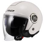 LS2 OF620 Classy Solid Wit Jethelm, Jethelm, Nieuw met kaartje, Overige merken, Heren