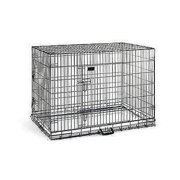 Bench Hond Zwart of Chroom NIEUW - Aanbieding, Dieren en Toebehoren, Hondenhokken, Verzenden, Nieuw, Hondenhok