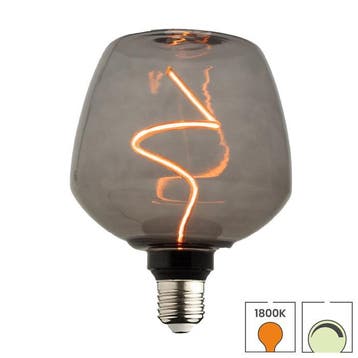LED lamp E27 | 4 watt dimbaar | 1800K extra warm wit | 125, Verzenden, Nieuw, E27 (groot), Overige typen