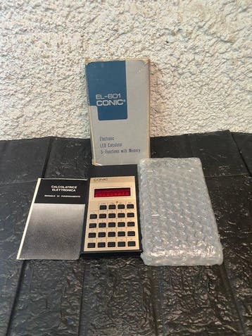 Conic EL-601 - Rekenmachine - 1980-1990, Nieuw