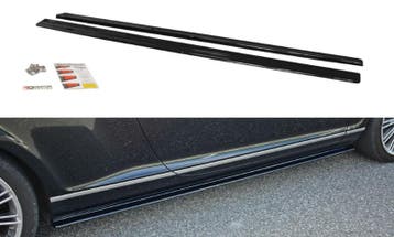 Zijskirts Diffusers Bentley Continental GT Glanzend Zwart, Ophalen of Verzenden, Nieuw