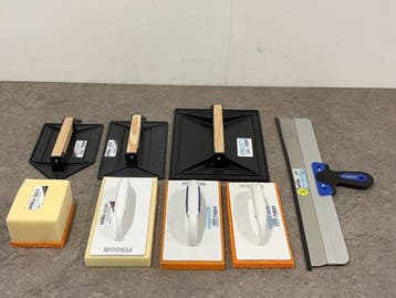 Veiling - Pinguin stucadoorsgereedschap set 8-delig, Nieuw