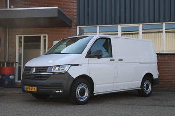 Volkswagen Transporter 2.0 TDI L1H1 / 150PK automaat / dubbe, Automaat, Stof, Gebruikt, Euro 6