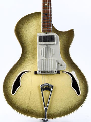 Wandre Tri Lam Antigua 1950s (Instrument,Electric Guitars), Muziek en Instrumenten, Snaarinstrumenten | Gitaren | Elektrisch, Ophalen of Verzenden