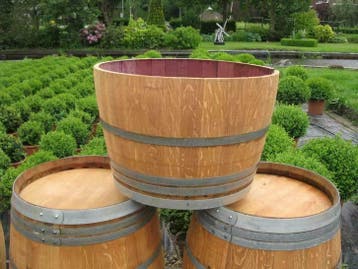 Wijn en portvaten,  wijnvaten, ton, vat, gebruikt en nieuw, Tuin en Terras, Regentonnen, Ophalen of Verzenden, Zo goed als nieuw