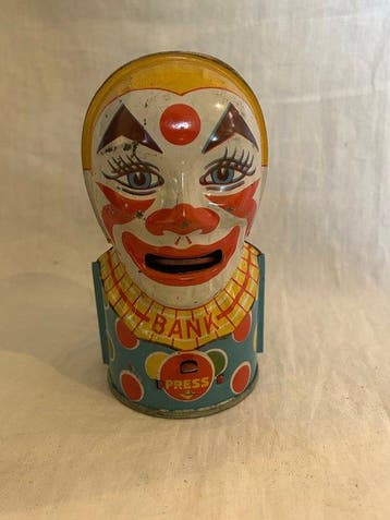 J.Chein & co - Blikken speelgoed - Clown - 1940-1950 - V.S.