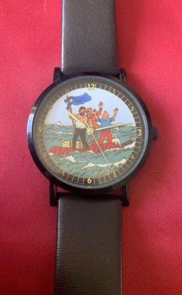 Tintin - 1 Watch - Ernest - Tintin The Red Sea Sharks Raft, Boeken, Nieuw