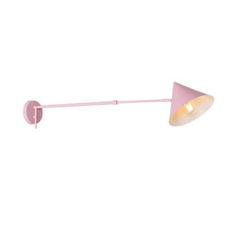 Design wandlamp roze verstelbaar - Triangolo, Huis en Inrichting, Lampen | Wandlampen, Verzenden, Nieuw