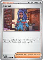 Raifort 161/167 reverse holo Twilight Masquerade, Ophalen of Verzenden, Nieuw, Losse kaart, Foil