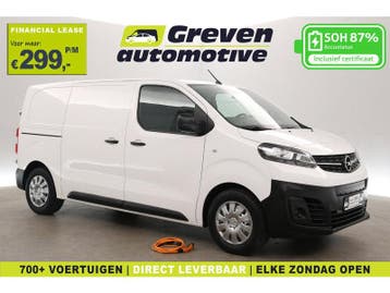 Opel Vivaro-e 75 kWh L2H1 | Snelladen | SOH 87% | Airco |, Automaat, Wit, Elektrisch, Opel
