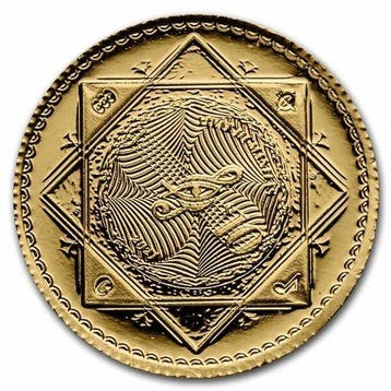 Tokelau. 10 Dollars 2021 1/10 oz 9999 Gold $10 NZD Tokelau