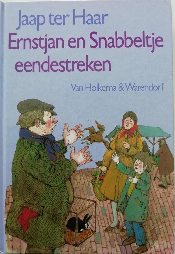 Ernstjan en snabbeltje eendestreken 9789026900198 Haar, Boeken, Overige Boeken, Gelezen, Verzenden