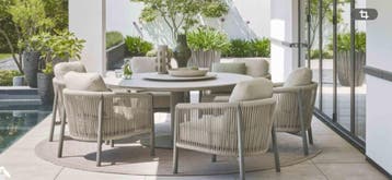 Mooiste Lounge en Dining Outdoor sets voor scherpe prijzen!, Stoel, Meer dan 8 zitplaatsen, Nieuw, Ophalen of Verzenden