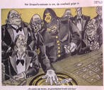 Straperlo wordt door de overheid verboden op spotprent, Antiek en Kunst, Verzenden