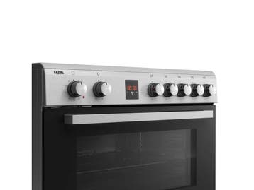 ETNA FI590RVS - Inductiefornuis 5 kookzones 105 liter RVS, Verzenden, Zo goed als nieuw