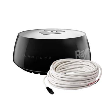 Raymarine Radar Quantum 2 Doppler Q24D Zwart met 15mtr Voedi, Ophalen of Verzenden, Nieuw