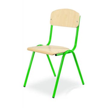 Schoolstoel | Groen | Voor Kinderen 1.05-1.20m | Zithoogte, Verzenden, Nieuw in verpakking