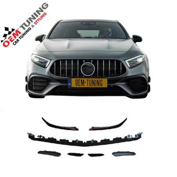 Aero Frontspoiler Pakket voor A-Klasse W177 | A45S Style |, Mercedes-Benz, Ophalen of Verzenden, Bumper, Nieuw