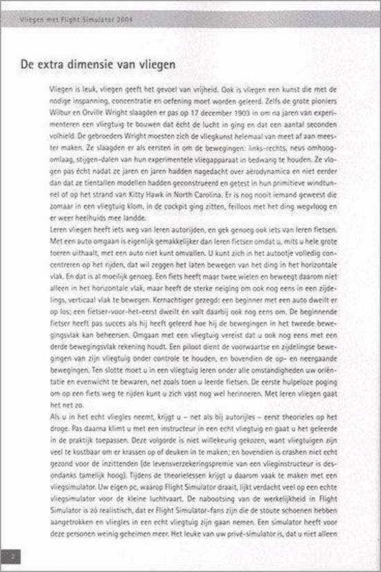 Leren vliegen met Flight Simulator 2004 - F. Wouterlood, Boeken, Informatica en Computer, Gelezen, Verzenden