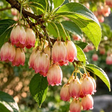 Enkianthus (Rode Nerf) Sierplanten, Crèmewit, Verzenden, Overige soorten, Struik