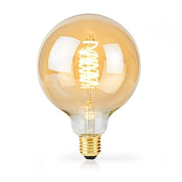 Led lamp E27 | Globe | Nedis (3.8W, 250lm, 2100K, Dimbaar), Verzenden, Nieuw
