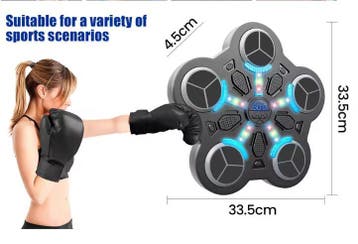 Smart Bluetooth Boksmachine Kinderen met LED Handschoenen, Verzenden, Nieuw