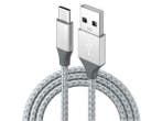Veiling - USB C flexibele oplaadkabel - 3 meter, Telecommunicatie, Nieuw