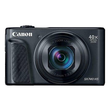 Canon PowerShot SX740 HS Lite Edition Zwart Travel Kit, Accu, Canon, Nieuw, Ophalen of Verzenden