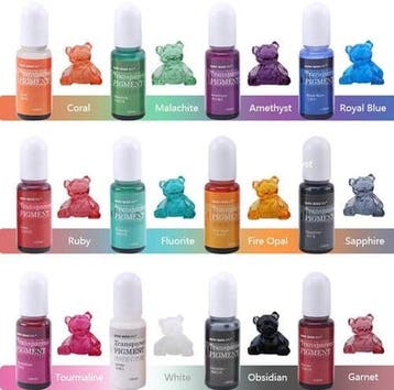 Pigment transparant epoxyhars garnet vloeibare kleurstof, Hobby en Vrije tijd, Ophalen of Verzenden, Nieuw