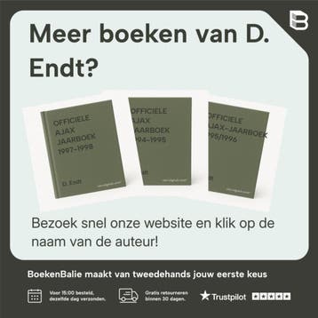 OFFICIELE AJAX JAARBOEK 1996-1997 - D. Endt 9789024521623, Verzenden, Zo goed als nieuw, D. Endt