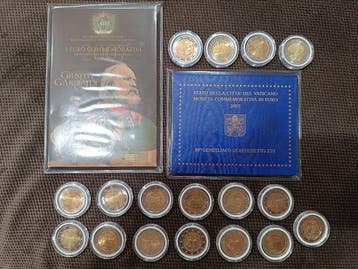 Europa. 2 Euro 2007 (19 coins incl. 2 Euro Vatican