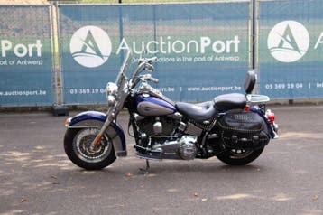 Veiling: Motor Harley-Davidson Heritage Softail Classic Benz, Chopper