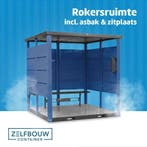 Laagste prijs! Demontabele rokersruimte incl buitenasbak, Nieuw