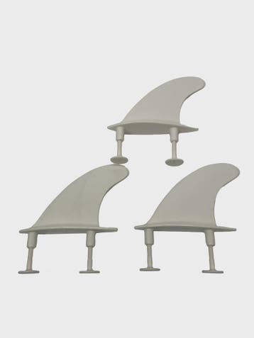 4.5 Inch G5 Surf Fin Set met Schroeven voor Softboards, Watersport en Boten, Verzenden, Nieuw