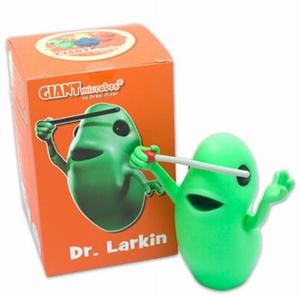 Giant Microbes Vinyl figuur Dr. Larkin (griep), Verzamelen, Speelgoed