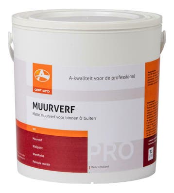 Muurverf binnen en buiten 10 ltr Wit | Mat, Verzenden, Nieuw