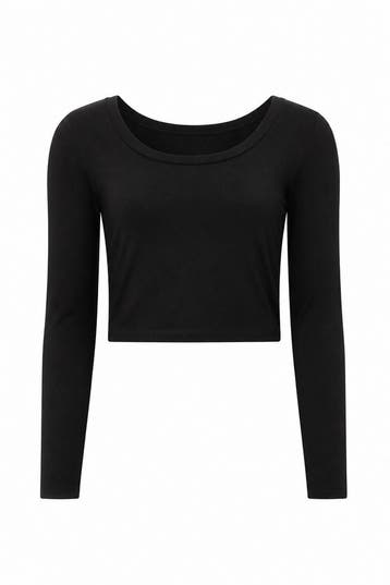 Organic Basics T-shirt in maat M Zwart, Kleding | Dames, T-shirts, Organic Basics, Verzenden, Zo goed als nieuw, Zwart