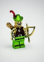 Lego Minifiguur - City, Minifigures, Forestmen - Chrome, Nieuw