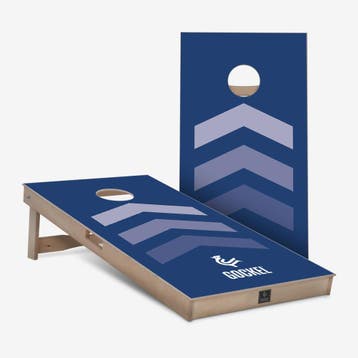 Set Gockel Original Cornole boards BLAUW inclusief 2x4 bags, Een of twee spelers, Ophalen of Verzenden, Nieuw, Gockel Original Cornhole