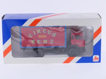 Schaal 1:50 Lion Toys NEW OLD STOCK DAF 2100 Circus Herma..., Hobby en Vrije tijd, Modelauto's | 1:50, Ophalen of Verzenden, Nieuw