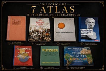 Divers - 7 Grands Atlas du monde. Voyage au cœur de