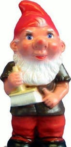 Tuinkabouter - Schilder, Verzenden, Nieuw