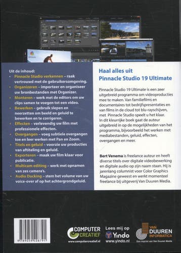 Pinnacle Studio 19 Ultimate / 19 / Ontdek! 9789059408791, Verzenden, Zo goed als nieuw, Bert Venema