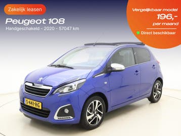 Peugeot 108 | Zakelijk Leasen vanaf 101,- p/mnd, Nieuw, Financial lease, Lease