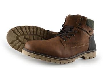 Rieker Veterboots in maat 43 Bruin, Kleding | Heren, Schoenen, Bruin, Verzenden, Boots, Zo goed als nieuw