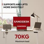 Zit sta bureau - Elektrisch - Verstelbaar - 110 x 54 cm - QE, Huis en Inrichting, Bureaus, Verzenden, Zo goed als nieuw