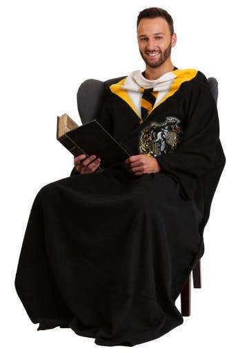 Lounger, Snuggle deken Harry Potter Hufflepuff non hooded, Verzamelen, Harry Potter, Ophalen of Verzenden, Nieuw, Gebruiksvoorwerp