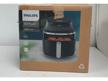 Philips 3000 Series NA330/00 - Airfryer - 6,2 L - Rapid Air, Verzenden, Zo goed als nieuw