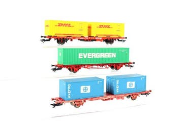 Märklin H0 - 46099/47688-08/47705 - Modeltrein goederenwagon, Nieuw